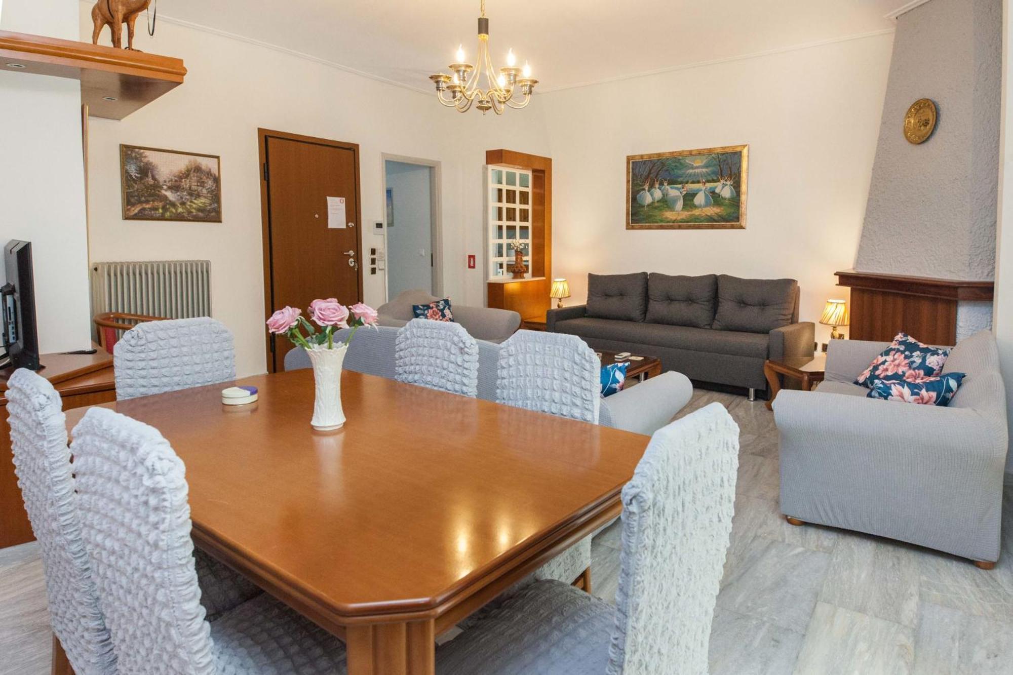 Classical 2 Bd Beauty Apt In Peaceful Chalandri Atina Dış mekan fotoğraf
